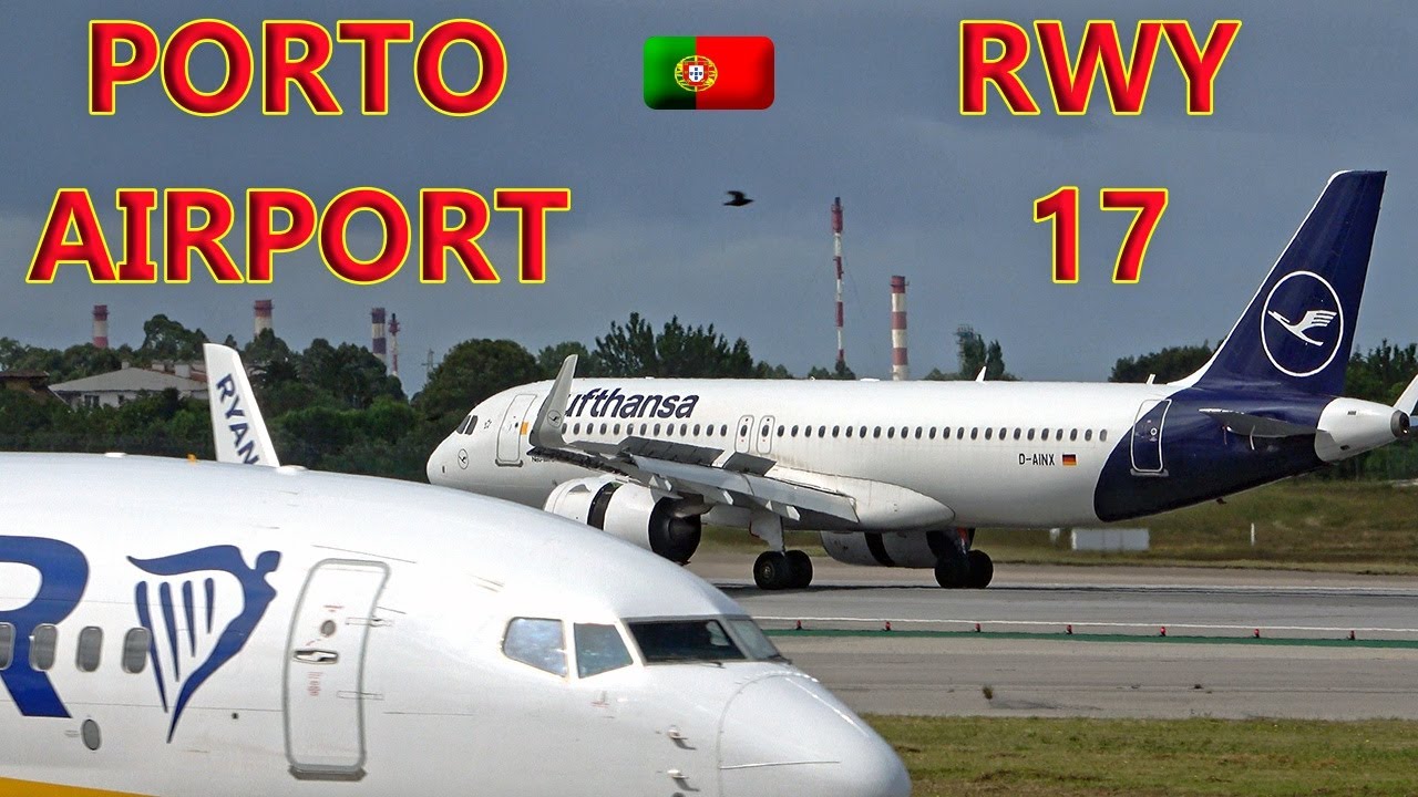 4K - PLANE SPOTTING IN PORTO AIRPORT - OPO / LPPR