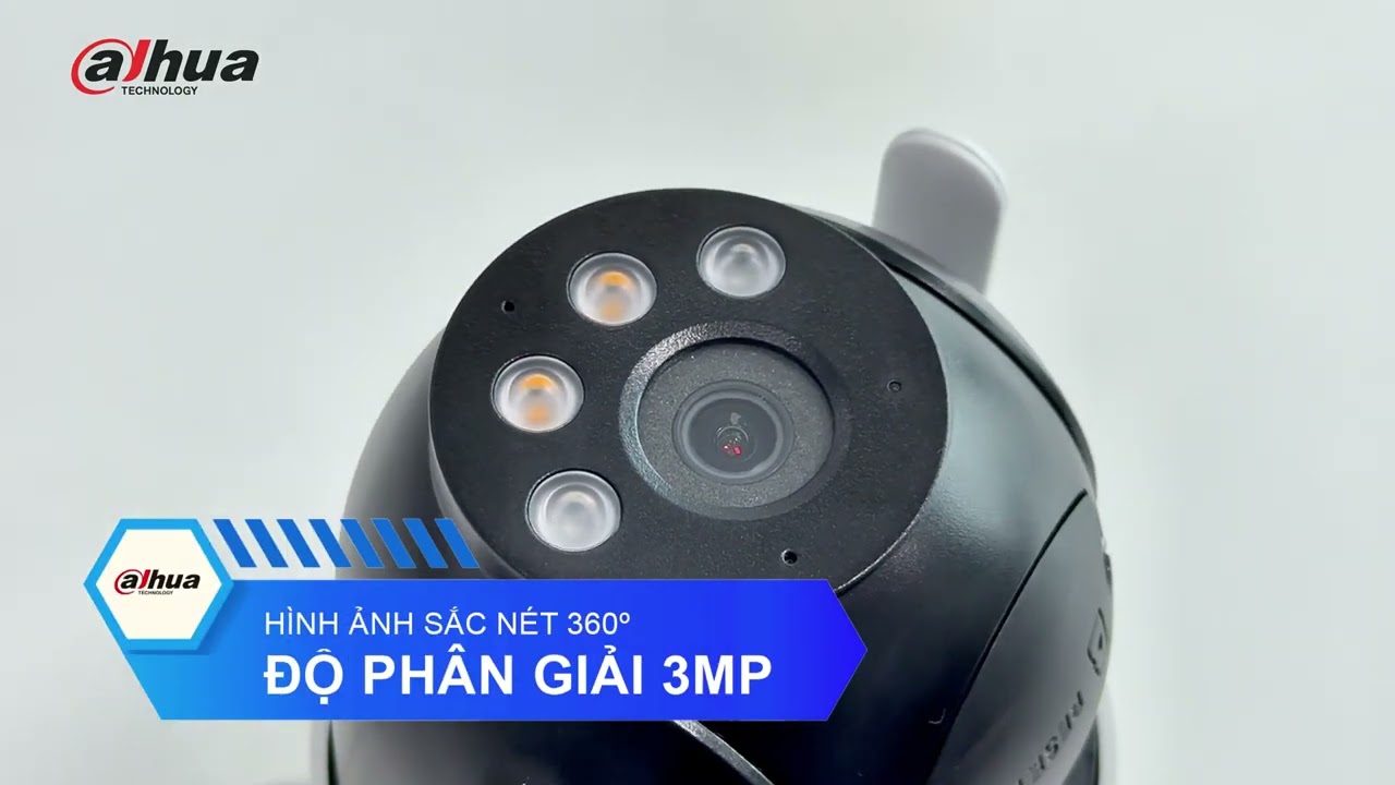 Mở hộp Camera WiFi Dahua Picoo P3AE-PV-4G