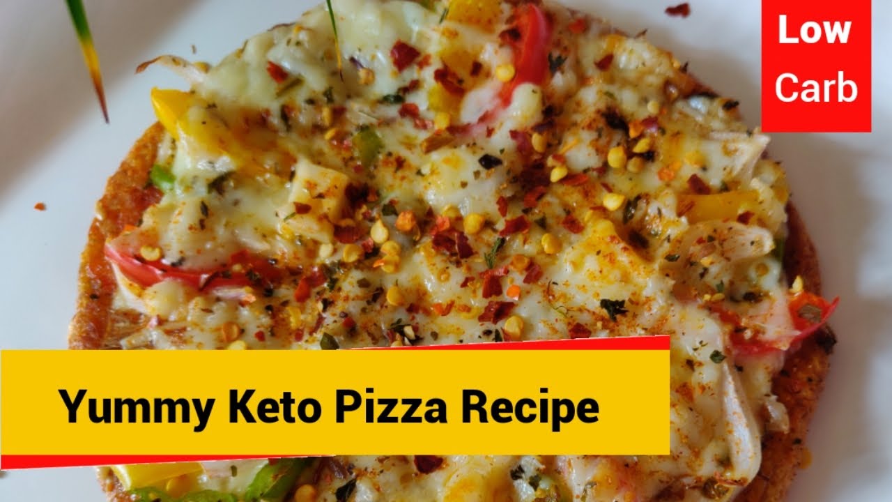 Keto Pizza: Keto Recipes | Gluten Free (Fathead Crust) | Low Carb Pizza | Lose weight with Keto