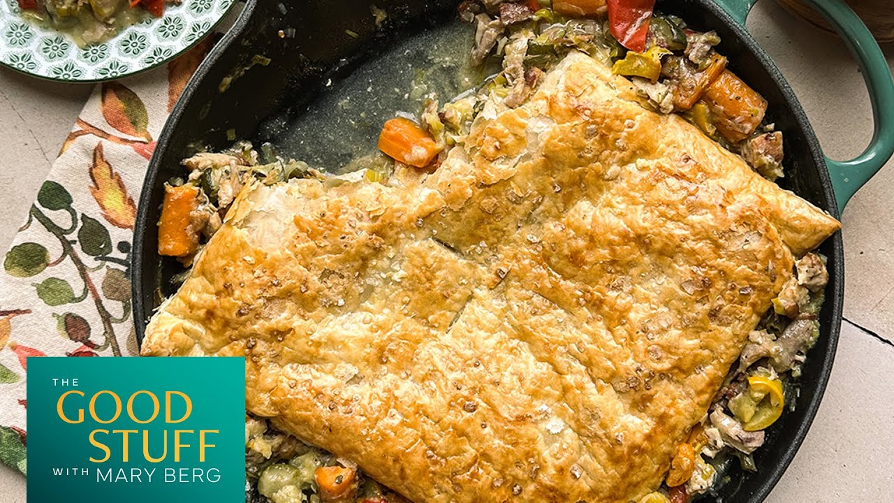 Mary Berg makes her delicious Thanksgiving leftover pie | The Good Stuff with Mary Berg