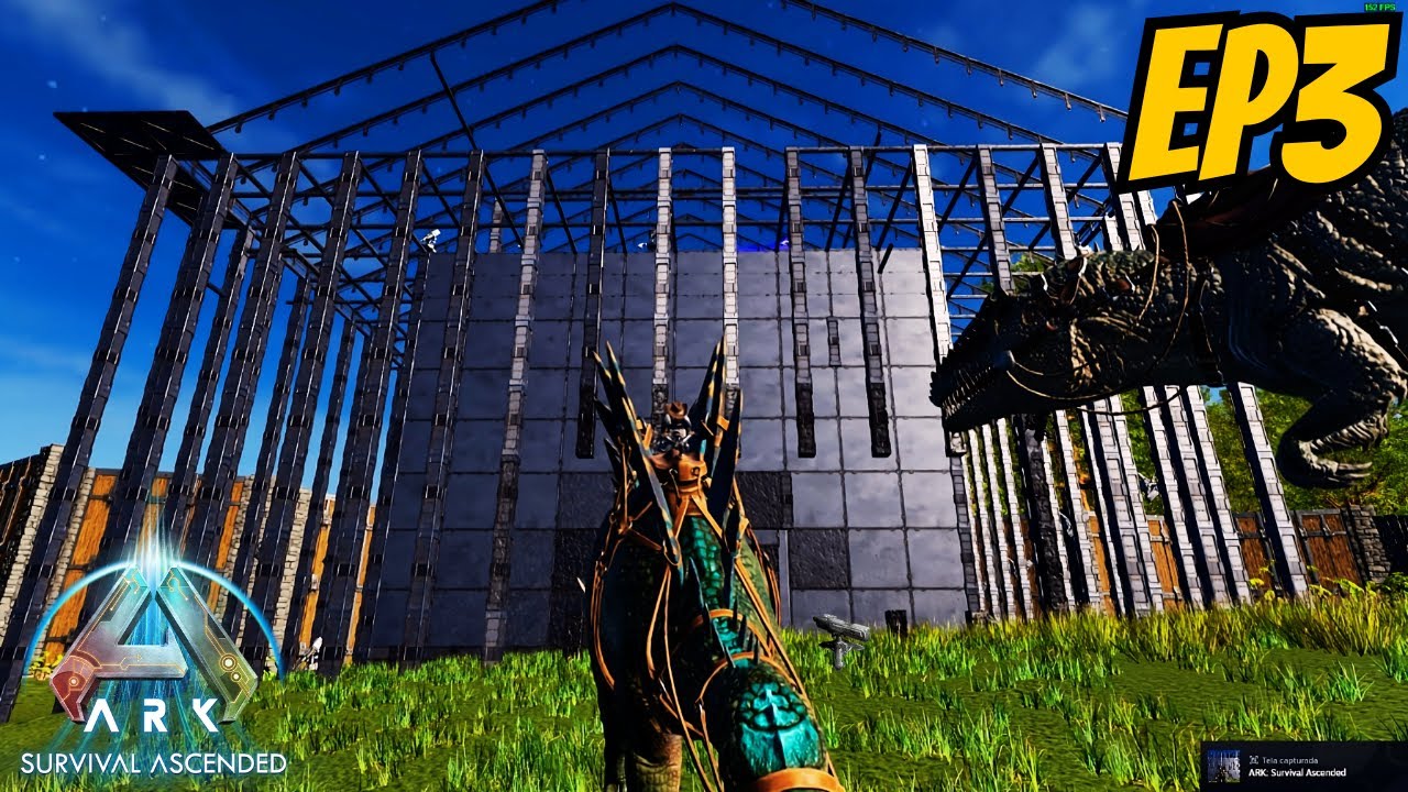 RAIDAMOS OS GRINGOS !!!! ARK ASCENDED PVP EP.3