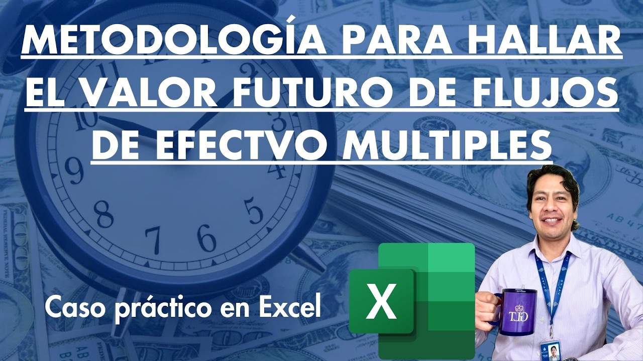 Metodologia para encontrar el Valor futuro. Caso practico en Excel.