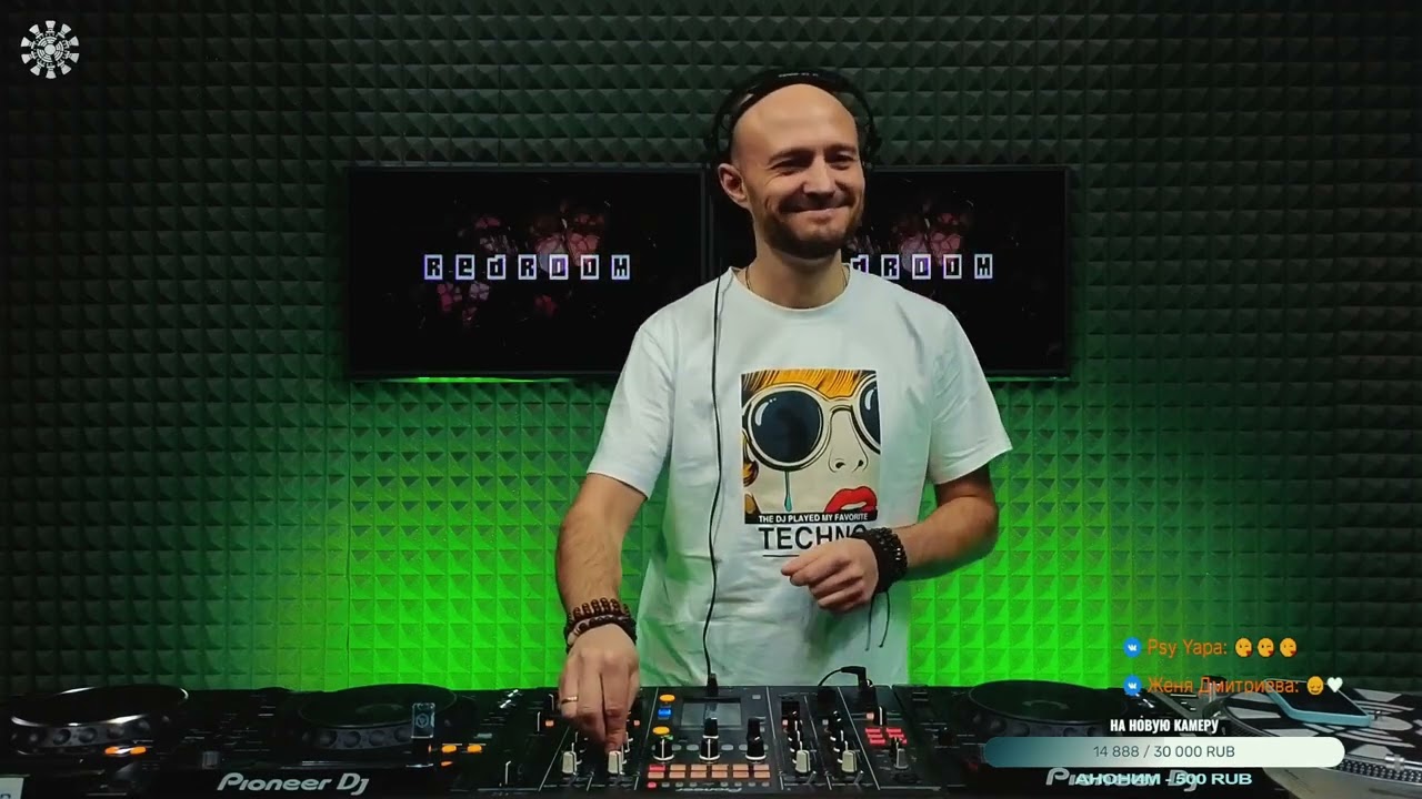 Redr00m • Acid Adventure of Electronics by: Räv • ZoZo • XayZz  at Reactor Radio 21.11.24