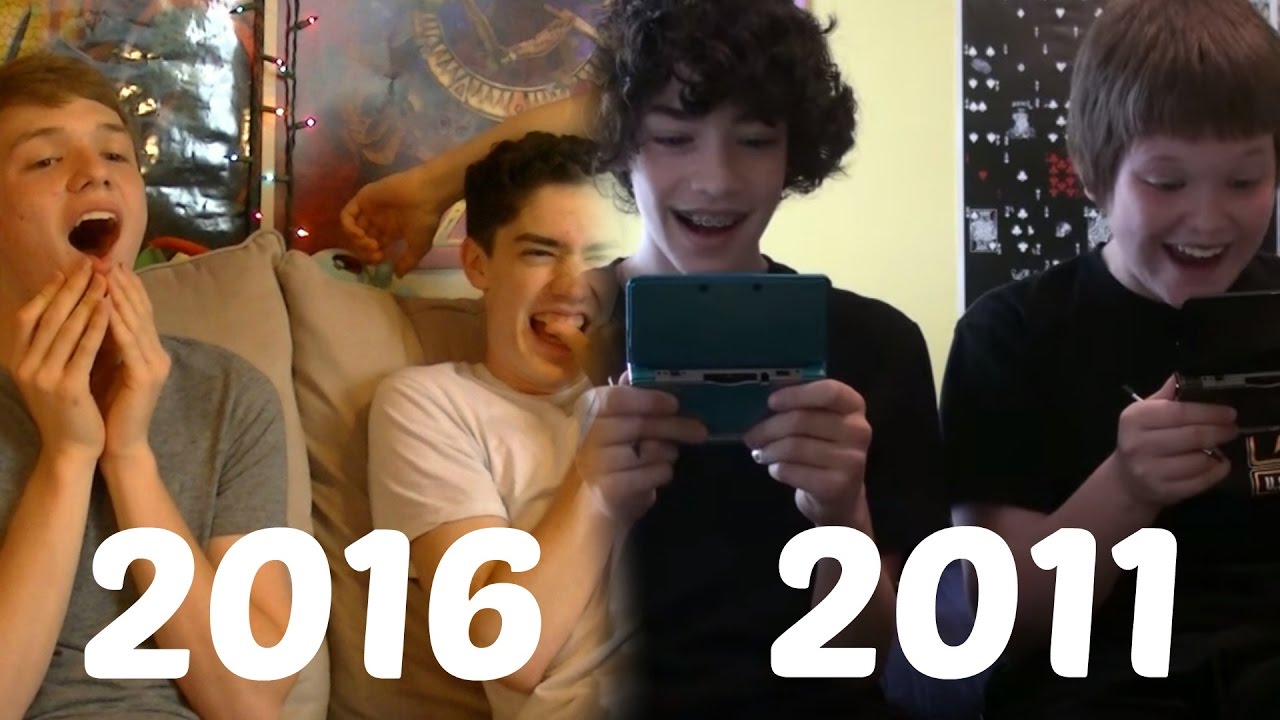Reacting to Old Videos BEFORE Puberty!!! (ft. CaptainNintendoDude)