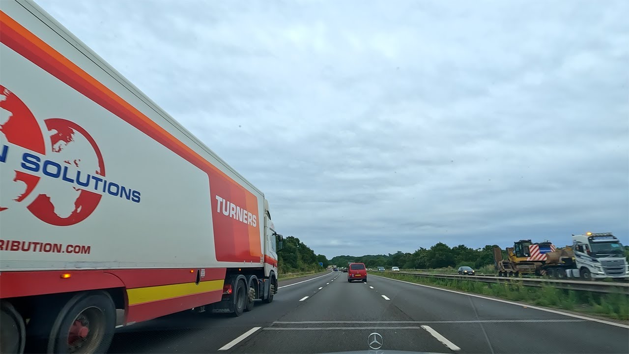 St Albans to London: A Drive through Time on the M1 Motorway [4K UHD]