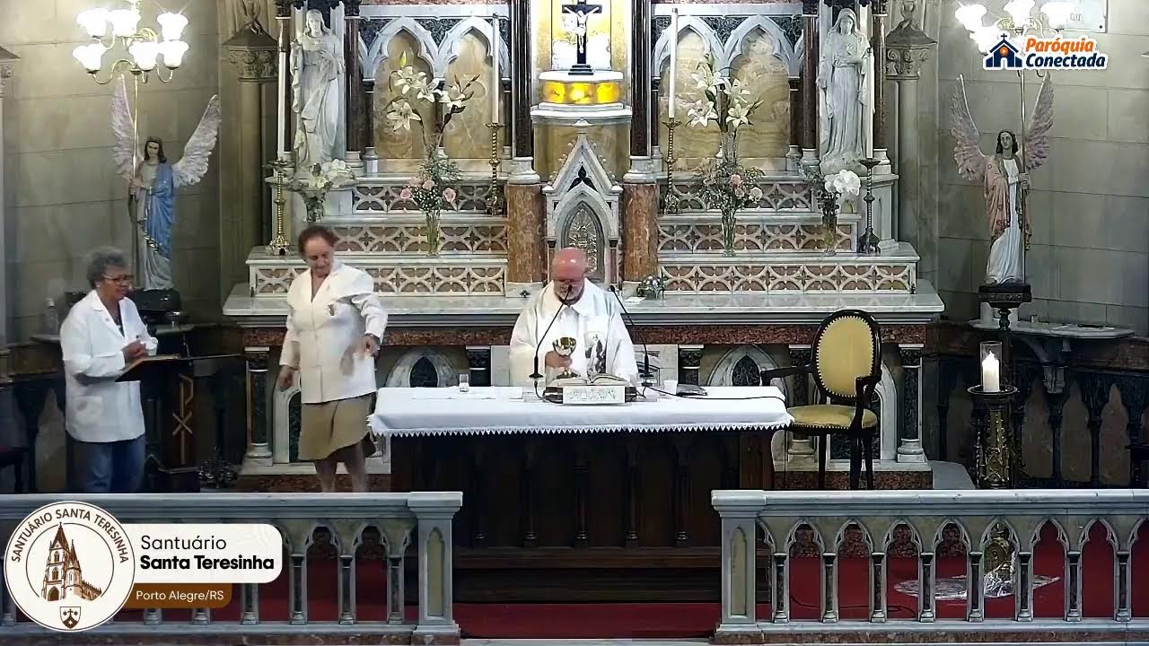 Santa Missa das 18h. Reze conosco!