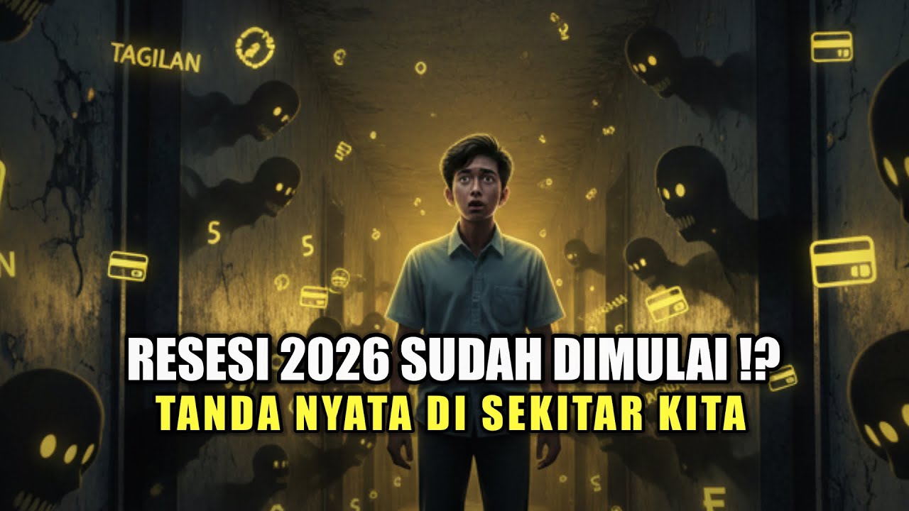 TANDA AWAL RESESI 2026 YANGSERING DIABAIKAN ORANG INDONESIA ‼️