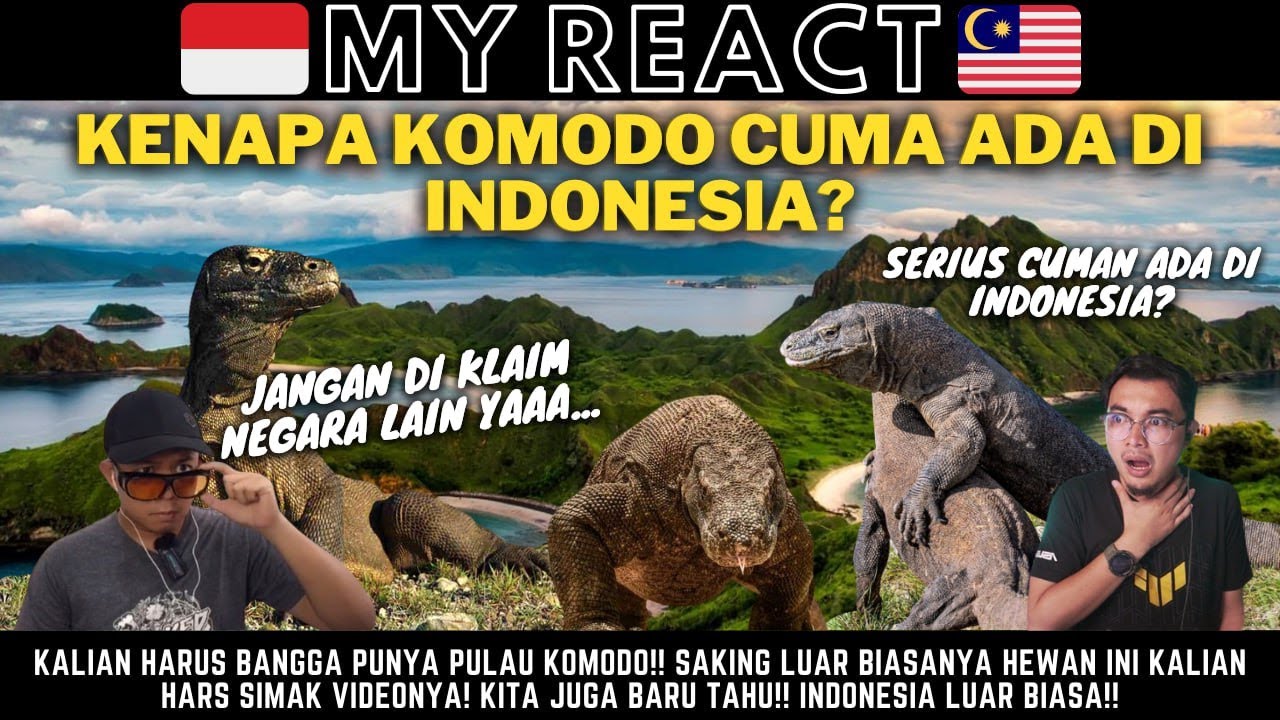KENAPA KOMODO CUMA ADA DI INDONESIA?