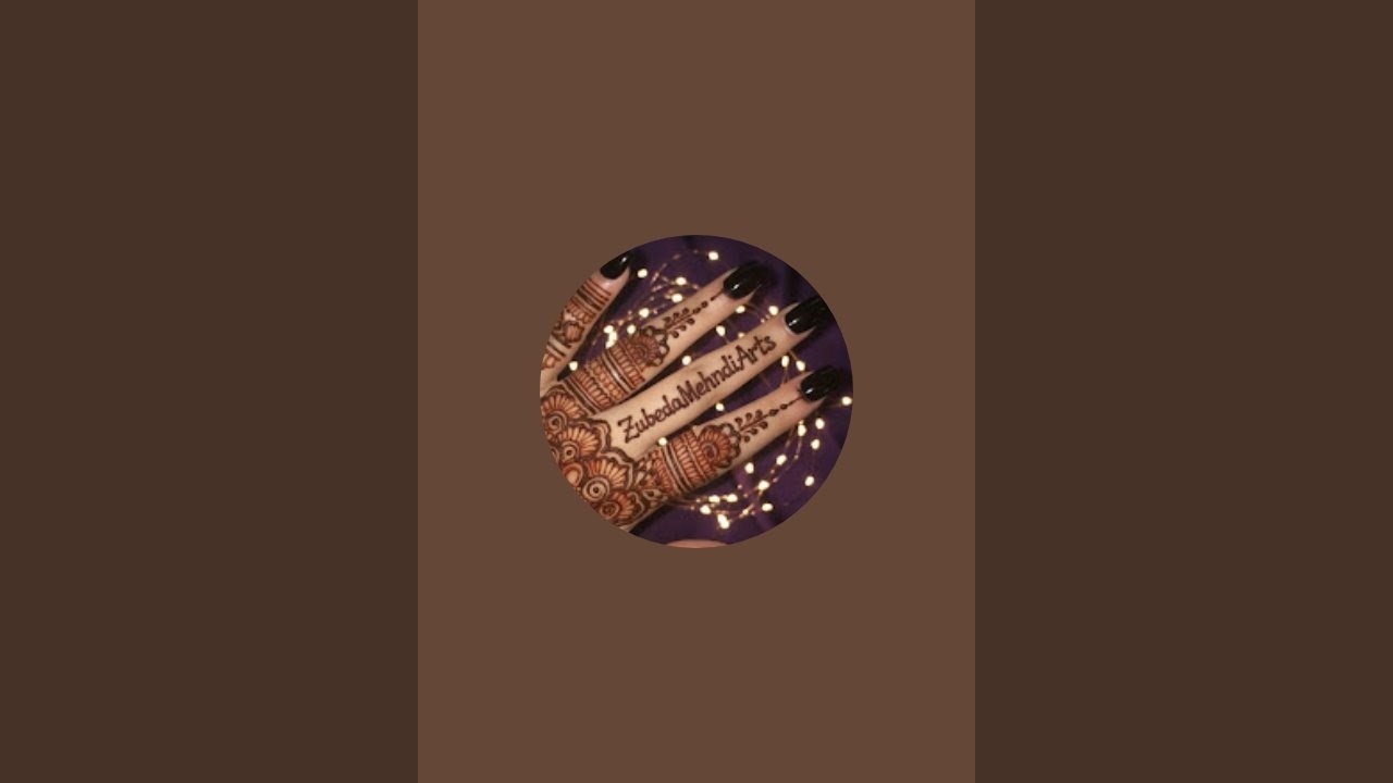 Zubeda Mehndi Arts  is live🫰