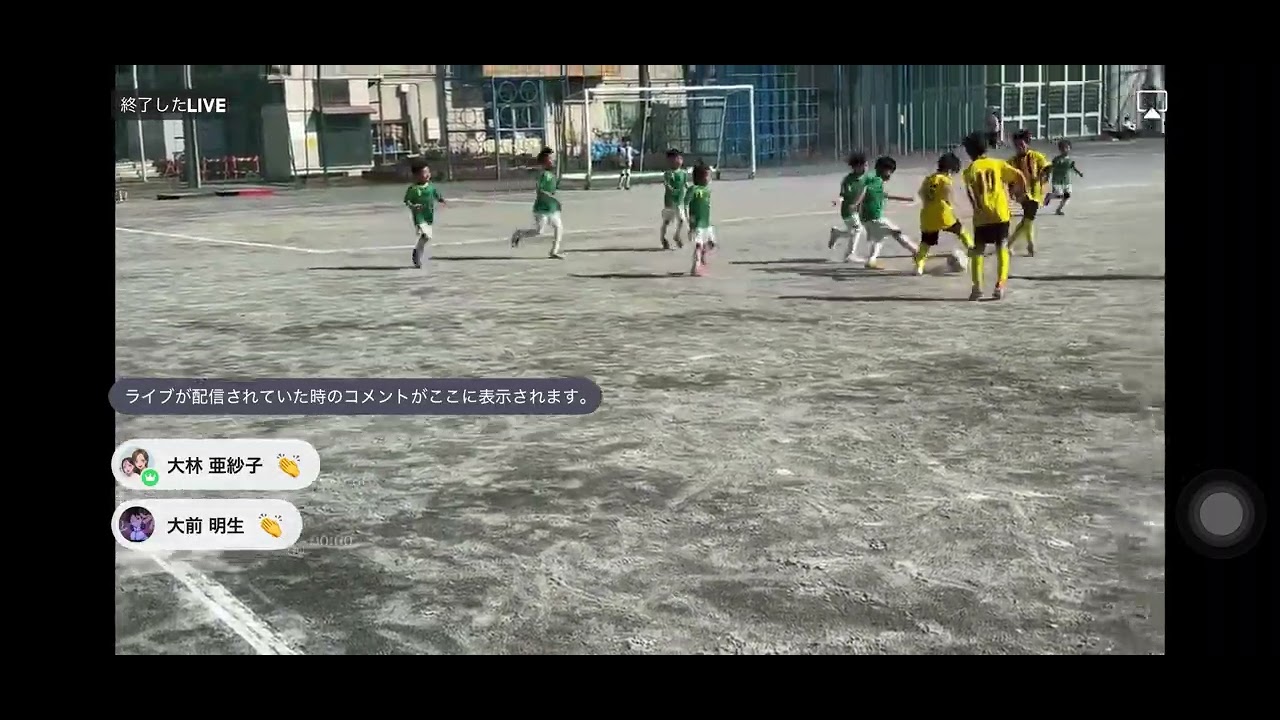 2026.02.23  U8  VS  城北　前半　4-0 （佑成2  りょう　みなと）