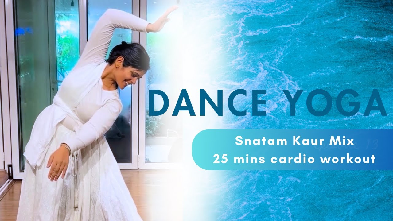 Bhakti Dance Yoga Cardio Workout (25 Min) | Beginner Friendly | Snatam Kaur Music 