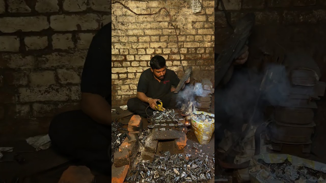 Bike Footrest Making Process | Heavy Duty Metal Work #amazingfactory