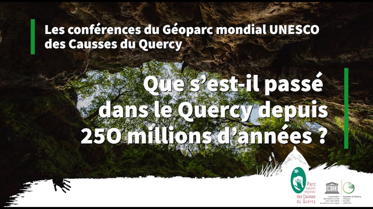 Que s’est-il passé dans le Quercy depuis 25O millions d’années ?