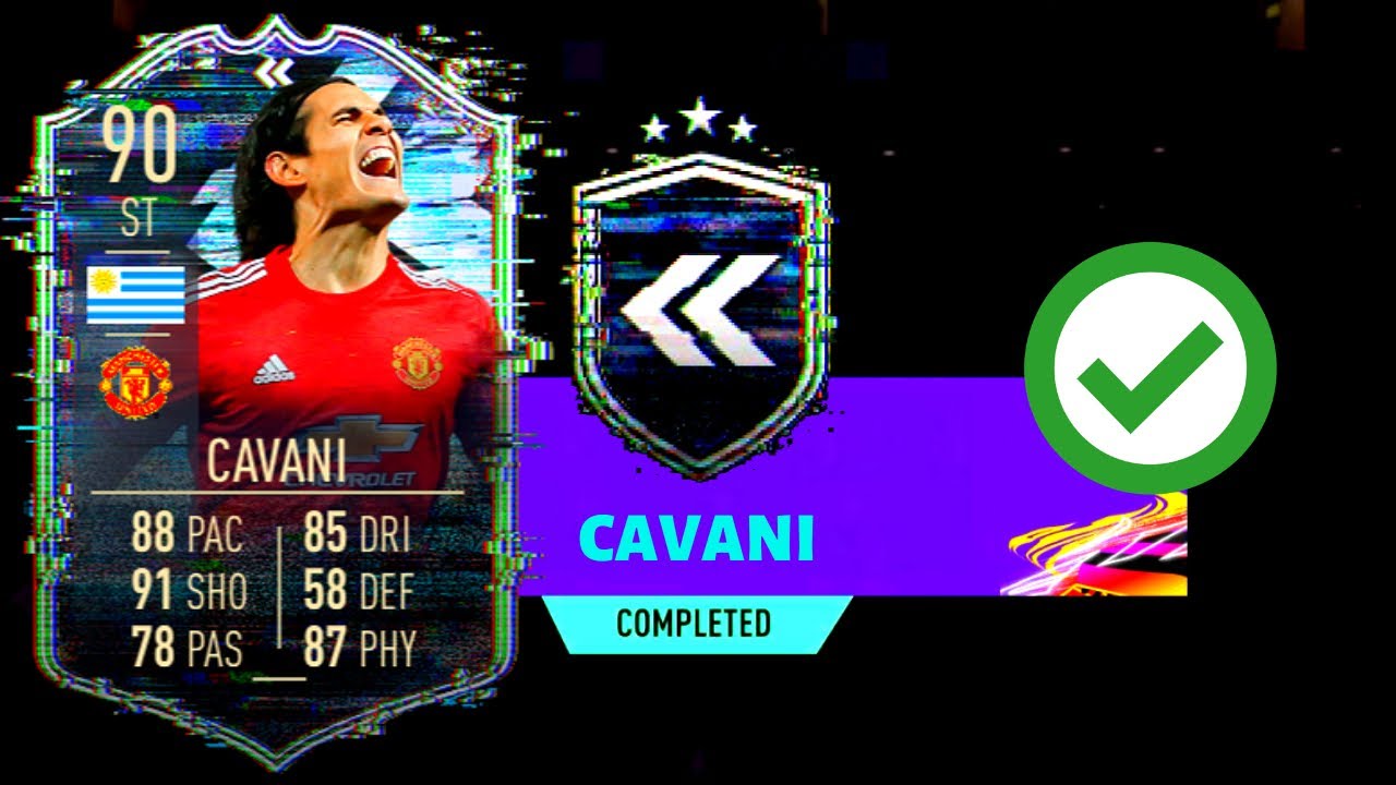 Flashback Edinson Cavani Sbc (Cheapest Way - No Loyalty)