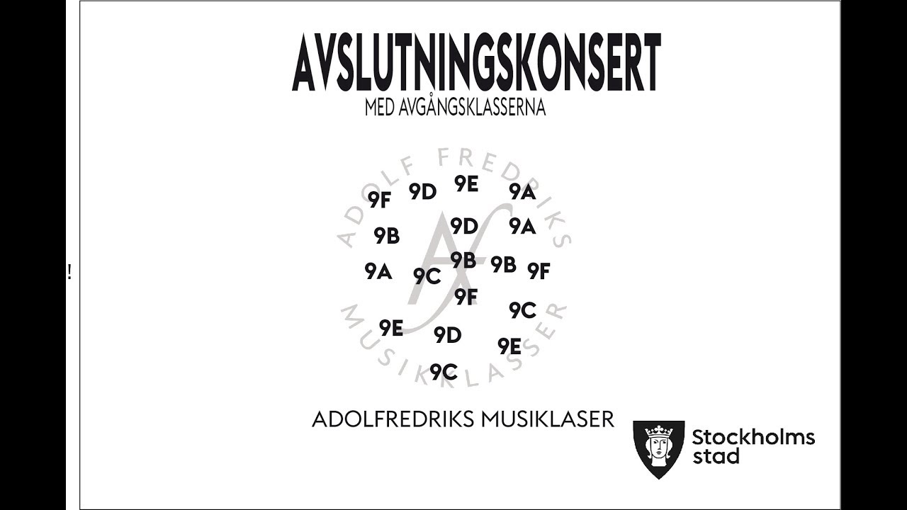 Niornas Avslutningskonsert 2019 Del 1