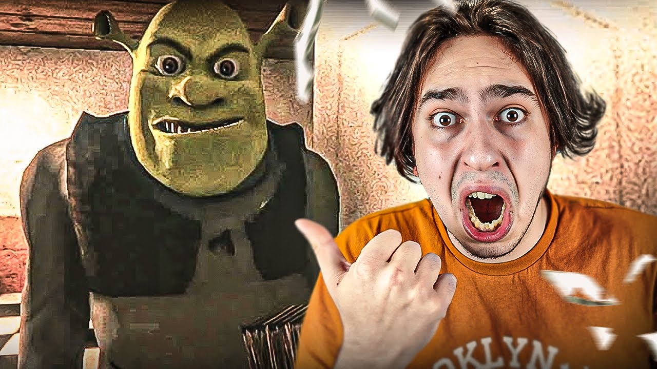 GECE 3'te SHREK'İN OTELİNDE 5 GECE HAYATTA KALMAK !! | GERÇEK HAYATTA SHREK.EXE