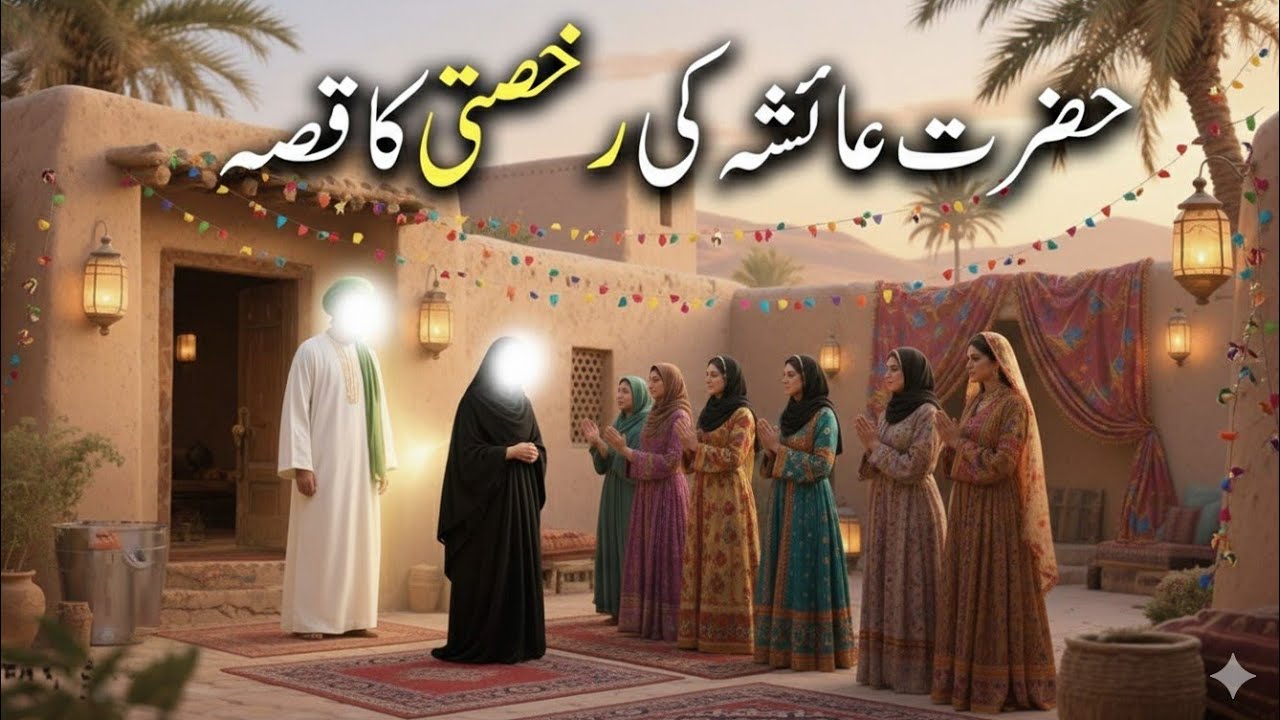 The Blessed Departure The Story of Hazrat Aisha's RA Rukhsati|| Hazrat Ayesha Ki Rukhasti