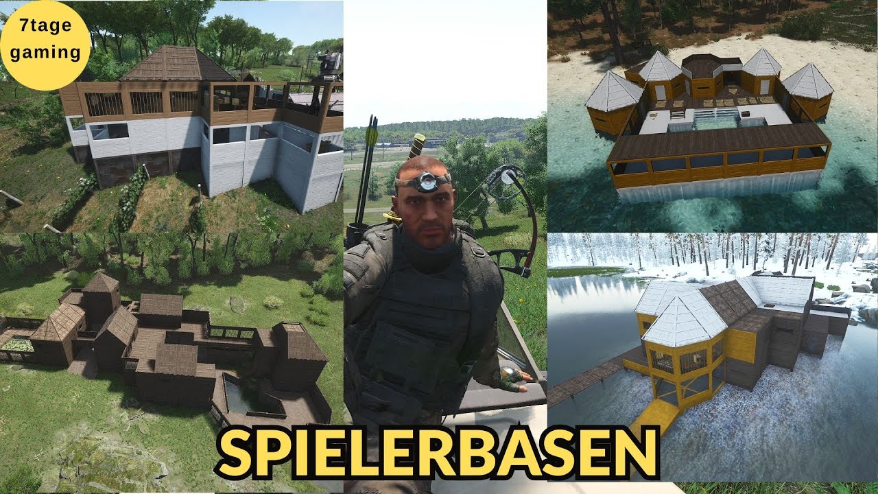 SCUM Gameplay Deutsch | 20 | Spielerbasen bei uns auf dem Server 7tage-gaming