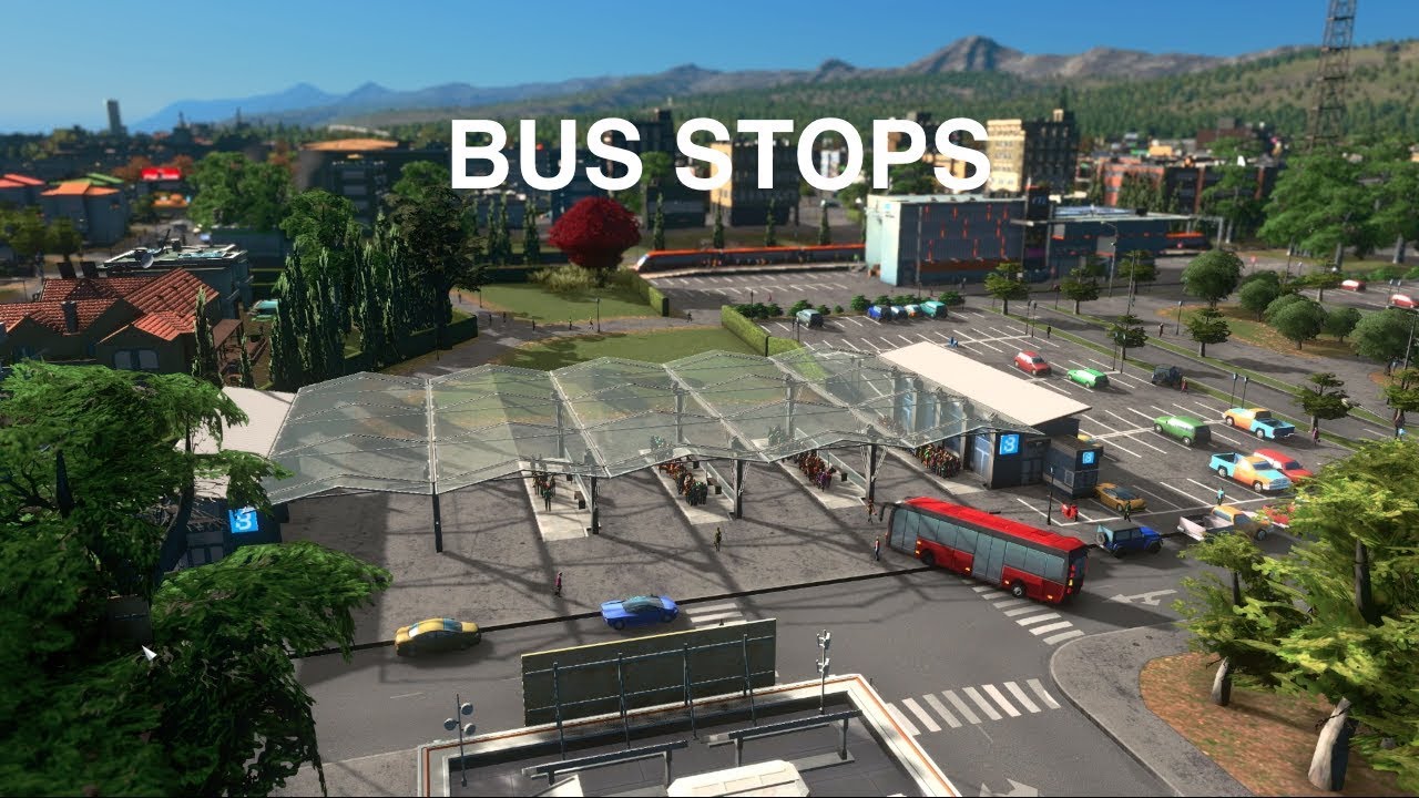 HOW TO: Bus Stations | Cities:Skylines