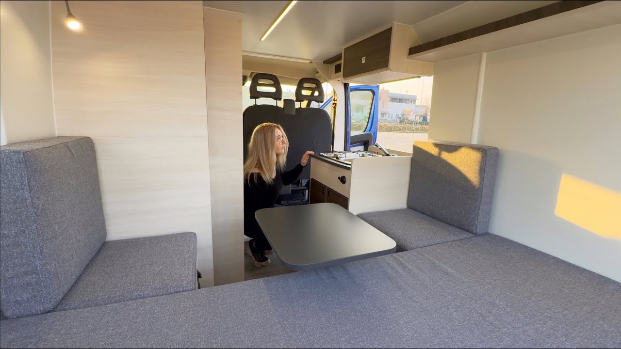 Van Fiat Ducato L1H1 passo corto - camperizzazione personalizzata