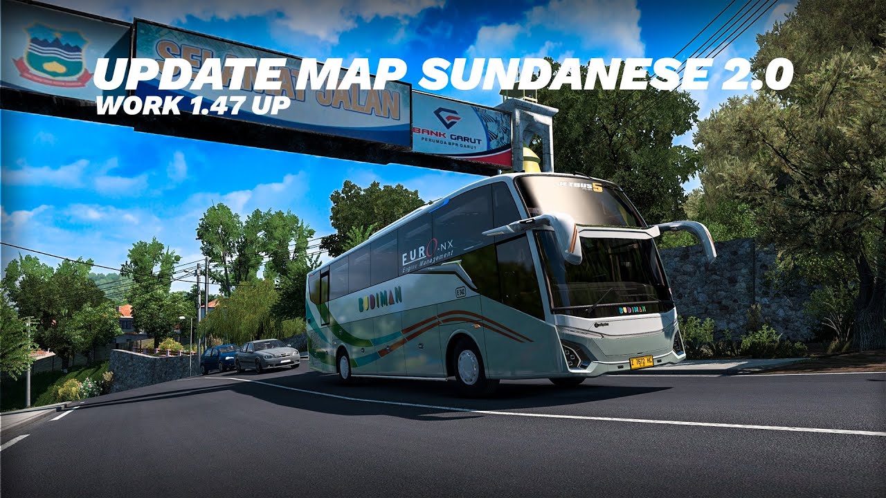 MAP SEKEREN INI FREE !! UPDATE MAP SUNDANESE 2.0 BUAT VERSI ETS2 1.47 - 1.53 - ETS2 Indonesia