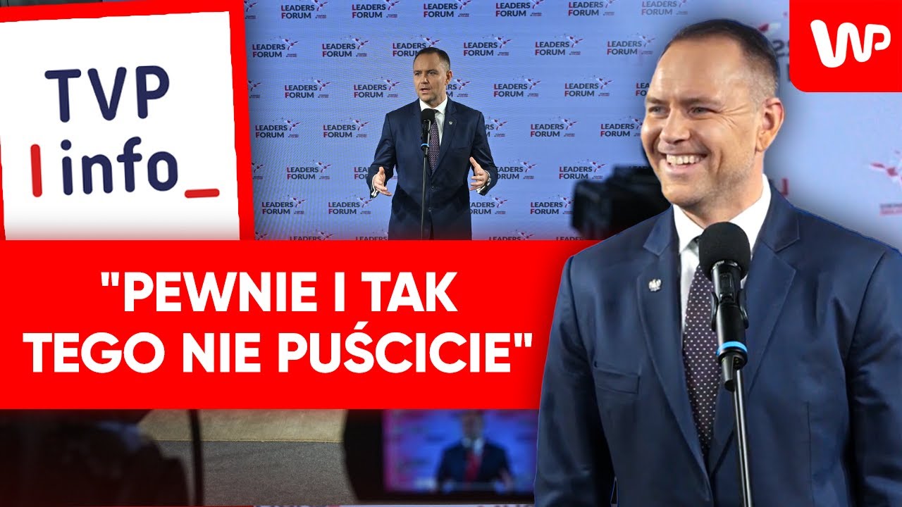 Nawrocki kontra TVP w Davos. 
