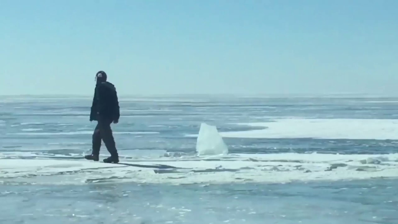 The Moments Before the Truck Crashed Into the Ice on Lake Winnipeg
