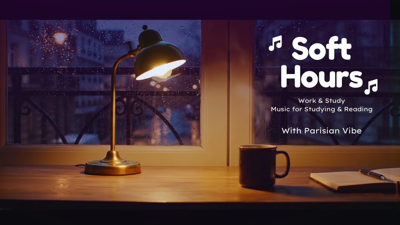 Parisian Room | Soft Focus Lofi with Rain (30 Minutes)