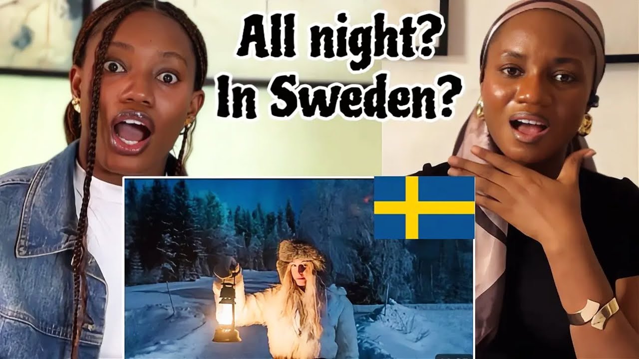 Living with the Dark Winters in Sweden |Midnight sun & Polar night REACTION