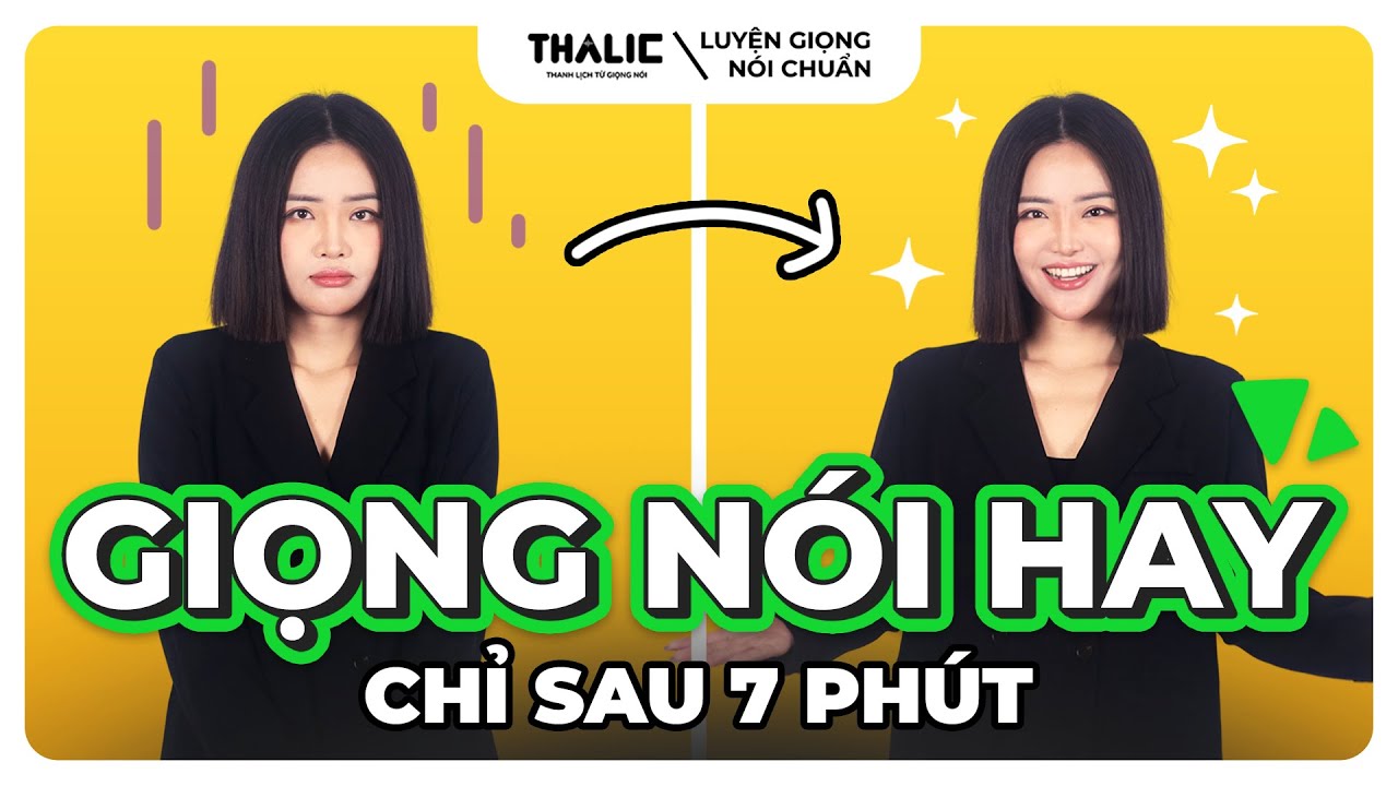 THALIC VOICE | CÁCH ĐỂ CÓ GIỌNG NÓI HAY NHANH NHẤT  #thalicvoice #giongnoihay