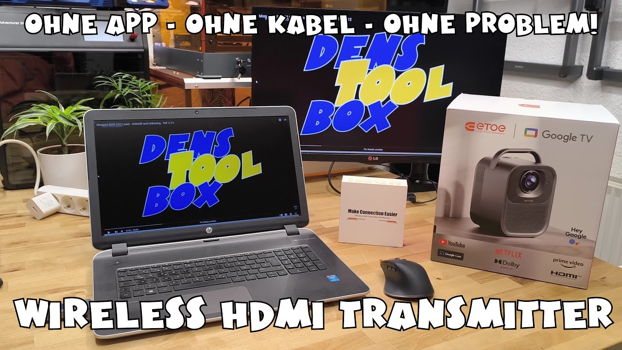 Braidol Wireless HDMI Transmitter and Receiver