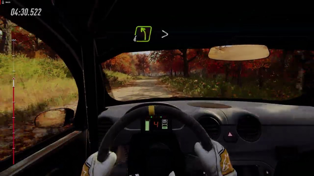 DiRT Rally 2 0 2026 03 03 Opel Adam R2 in USA dry.Cockpit camera.PS 5 controller in PC 4K ultra.