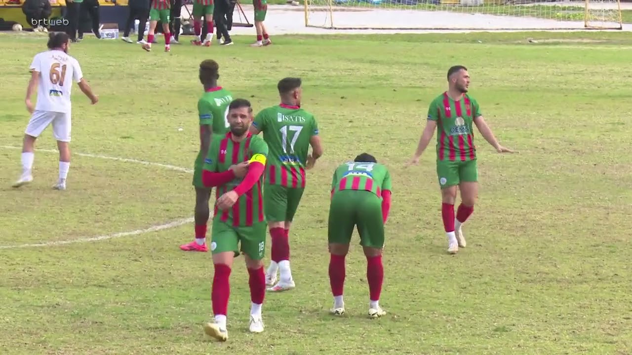 Yalova SK 2 - 4 Mormenekşe GBSK (AKSA 1.Lig Süleyman Göktaş Sezonu) 15.02.2025