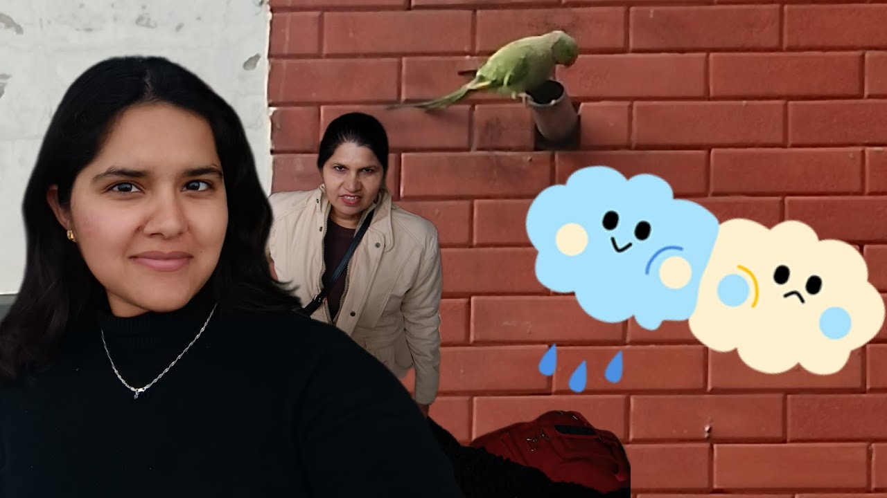 Baarish rukte hi mummy chali vapis 🥲 || Rainy Day Asmr ⛈️