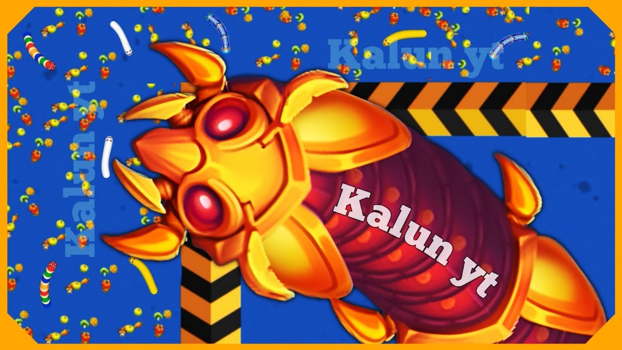🐍WORMSZONE.IO | Giant Slither Snake Top 01 🏆 | Epic Worms Zone Biggest Snake Gameplay! | Kalun yt