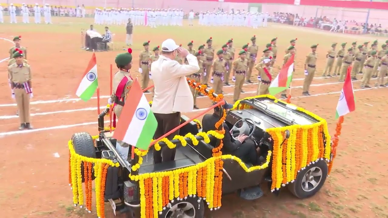 Marching in the spirit of the Republic, Grand Parade by AEC schools and AEJC, Mumbai