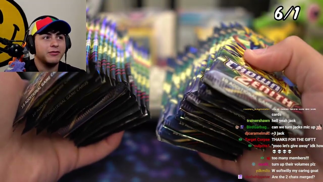 [05/09/25] GIVING AWAY BLACK BOLT + WHITE FLARE ETBS  OPENING CROWN ZENITH!! (softwilly twitch vods)