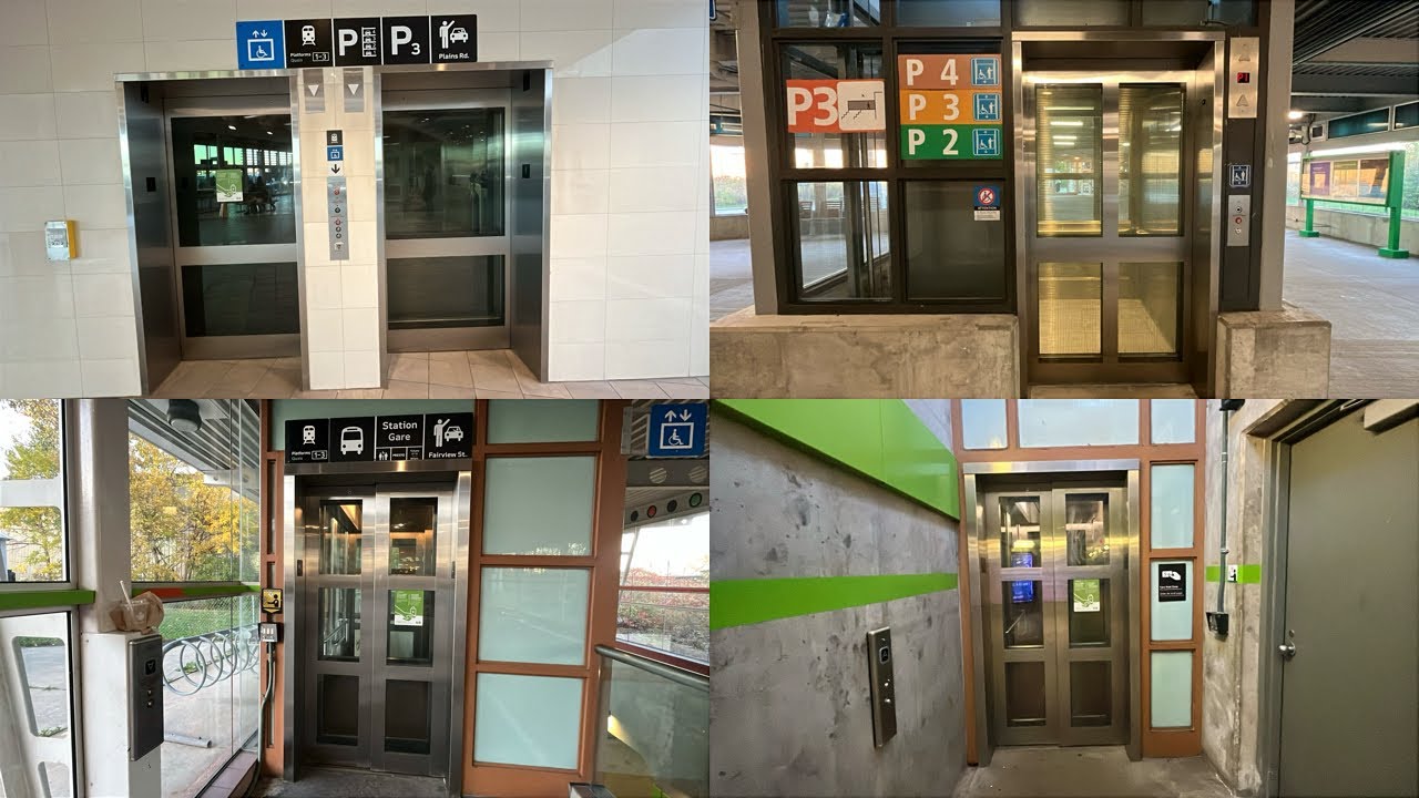 All Elevators at Burlington GO Train Station 10/24/2024