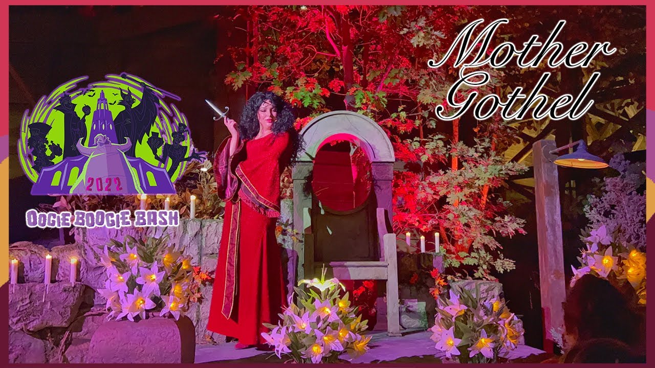 Mother Gothel at Oogie Boogie Bash | Disney California Adventure 2022