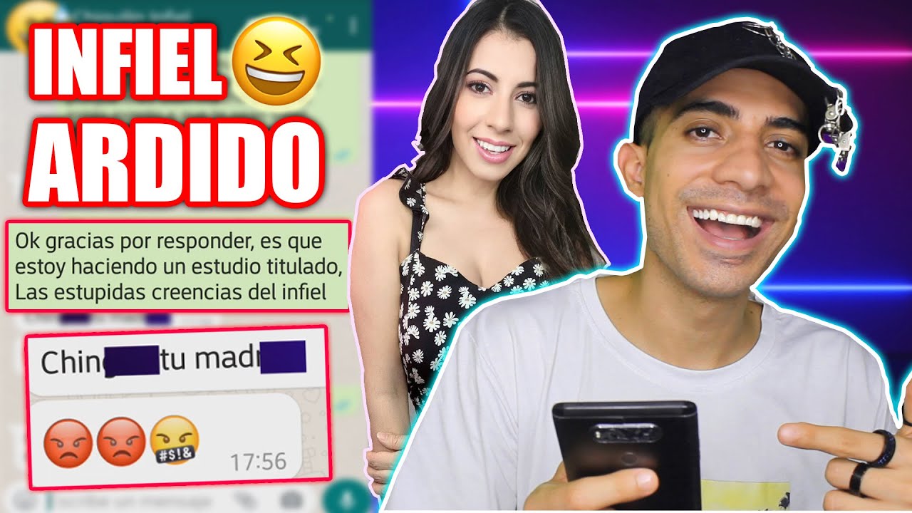 FELICES LOS 4? LE FUE INFIEL CON UNA CHICA QUE TENÍA NOVIO *Lo troleo y me dice todo esto 😂🔥*