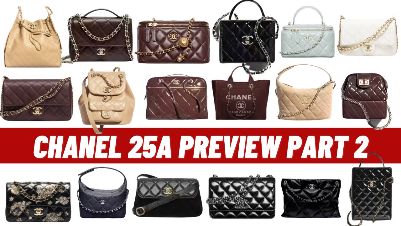Chanel 25A Collection Preview Part 2 | More Bags, Shoes, Fashion Jewelry And RTW