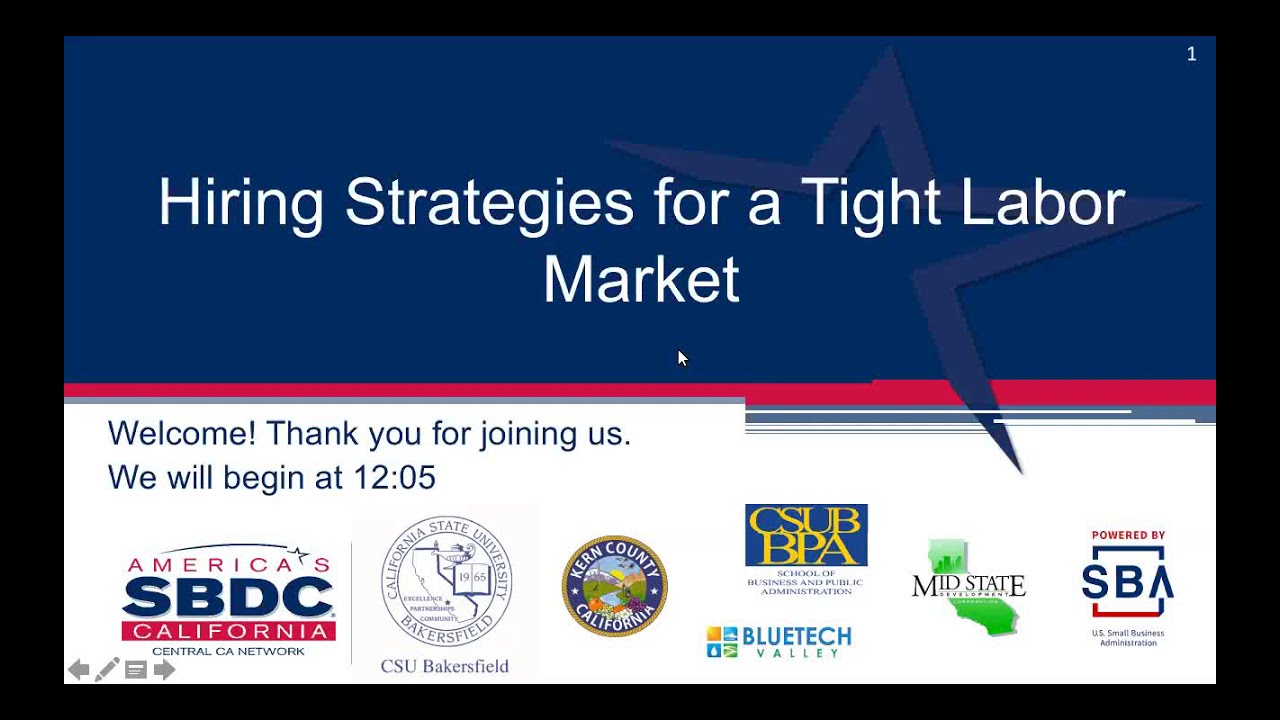 Hiring Strategies for a Tight Labor Market