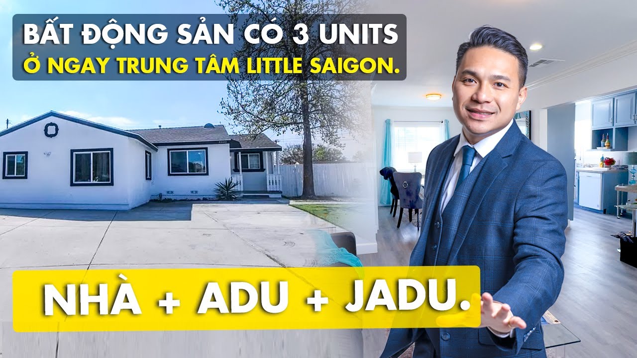 Việt Hình - Bất Động Sản Có 3 Units Ở Ngay Trung Tâm Little Saigon