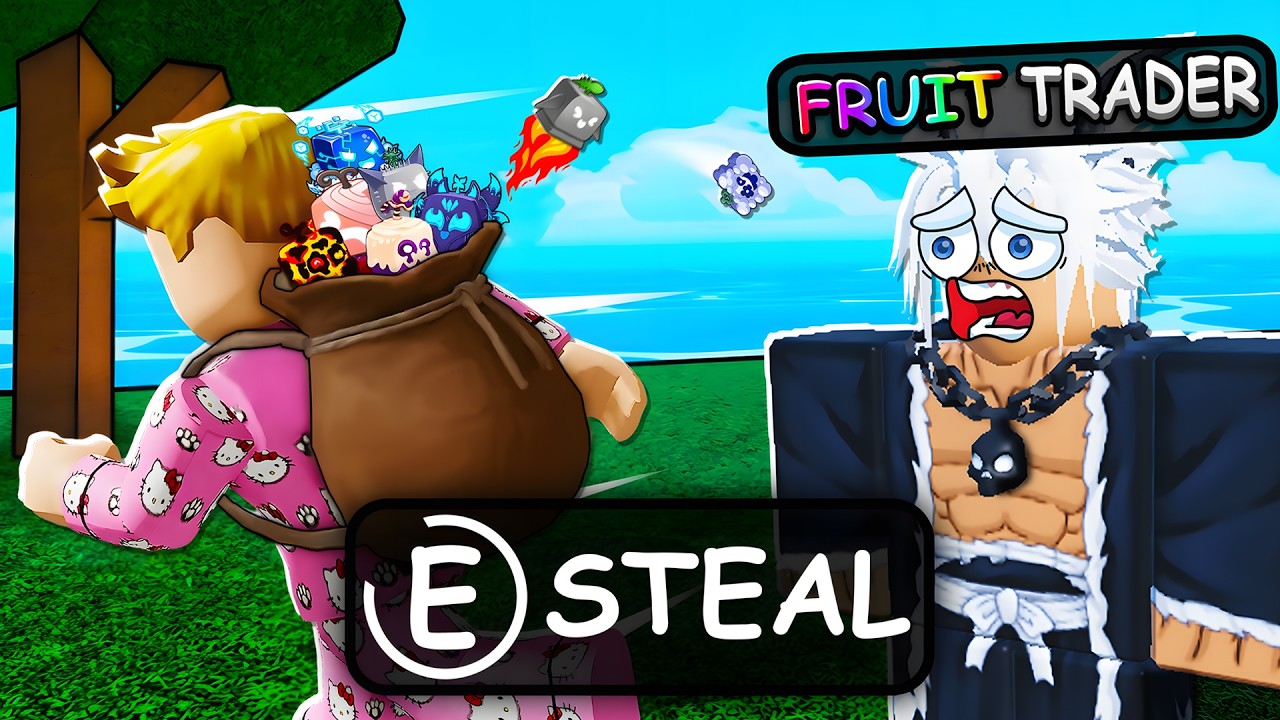 Я впервые сыграл в BLOX FRUITS!