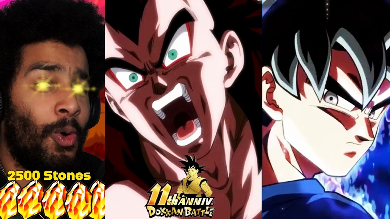 НОВЫЙ LR ULTRA INSTINCT ГОКУ И LR SUPER SAIYAN 4 ВЕГЕТА! ПРИЗЫВЫ В ЧЕСТЬ 11-Й ГОДОВЩИНЫ, ЧАСТЬ 2