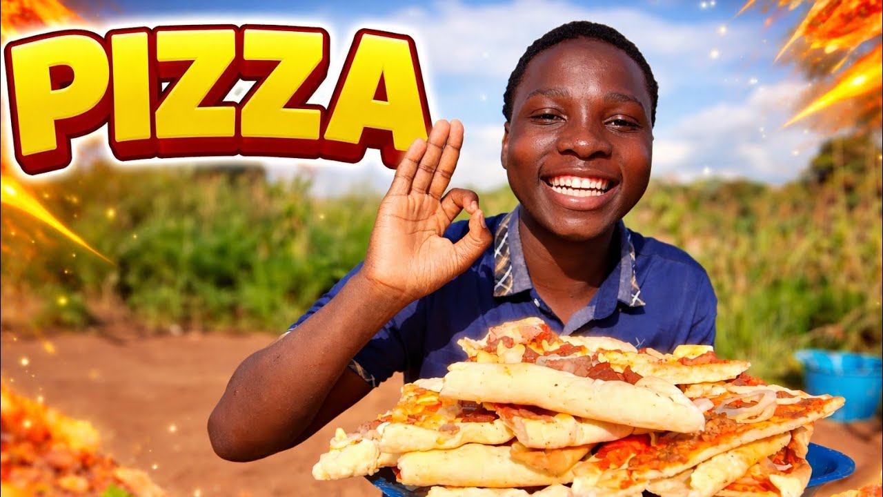 PIZZA CASEIRA SIMPLES e MUITO DELICIOSA! 🤤🍕