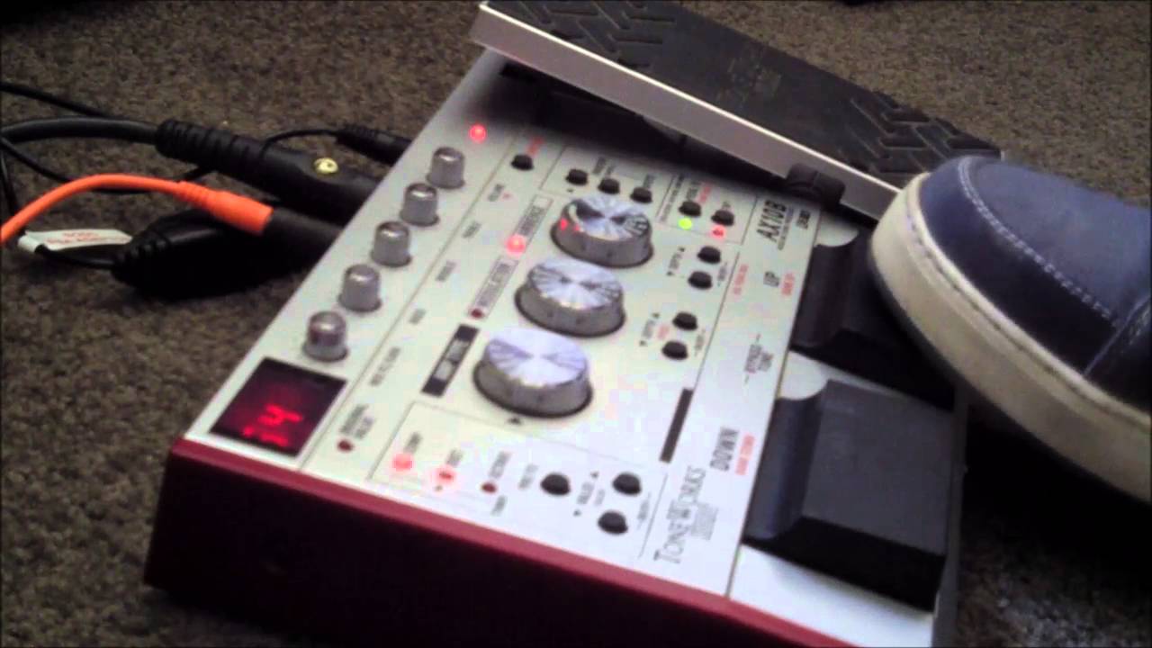 Korg AX10B Bass guitar multi effects unit: Demo and review