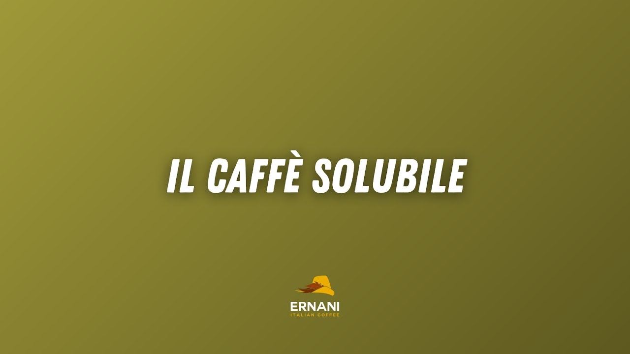Il caffè solubile | CAFFÈ ERNANI