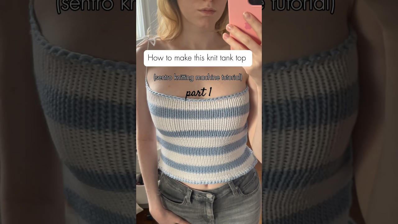 Sentro knit top tutorial 