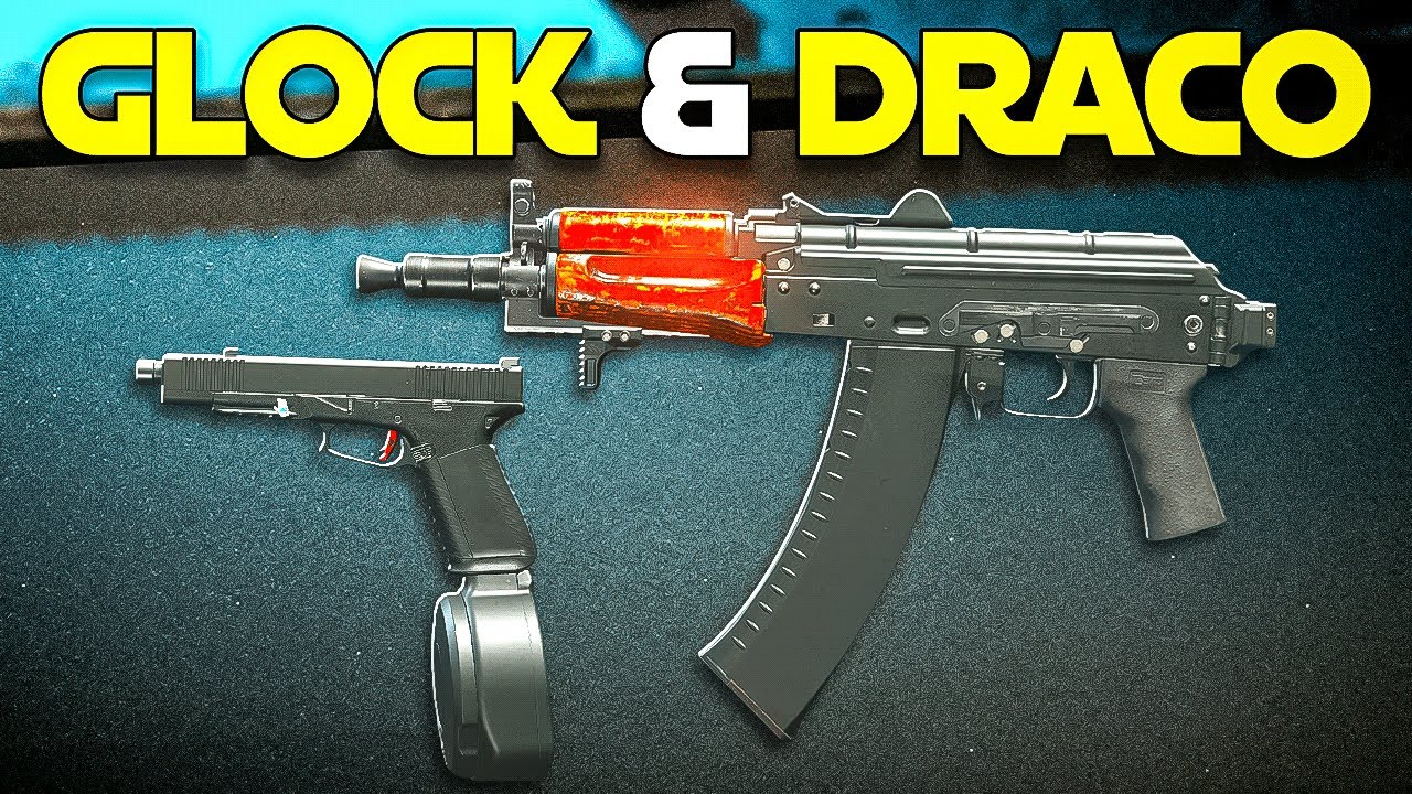 NEW GLOCK & DRACO Loadout is *BROKEN* on Rebirth Island!